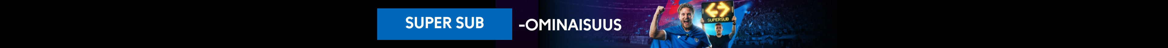 SUPER SUB | VAIHTO VOI PELASTAA VETOSI!
